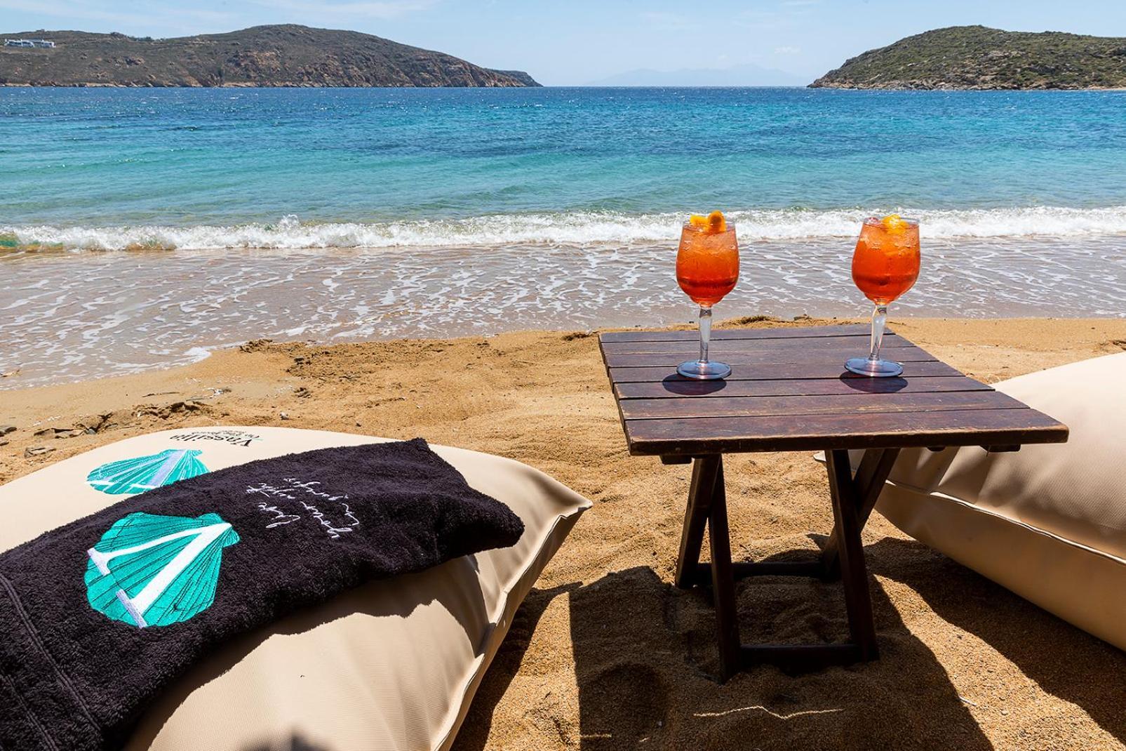 Vassilia On The Beach Serifos Λιβαδάκια Εξωτερικό φωτογραφία