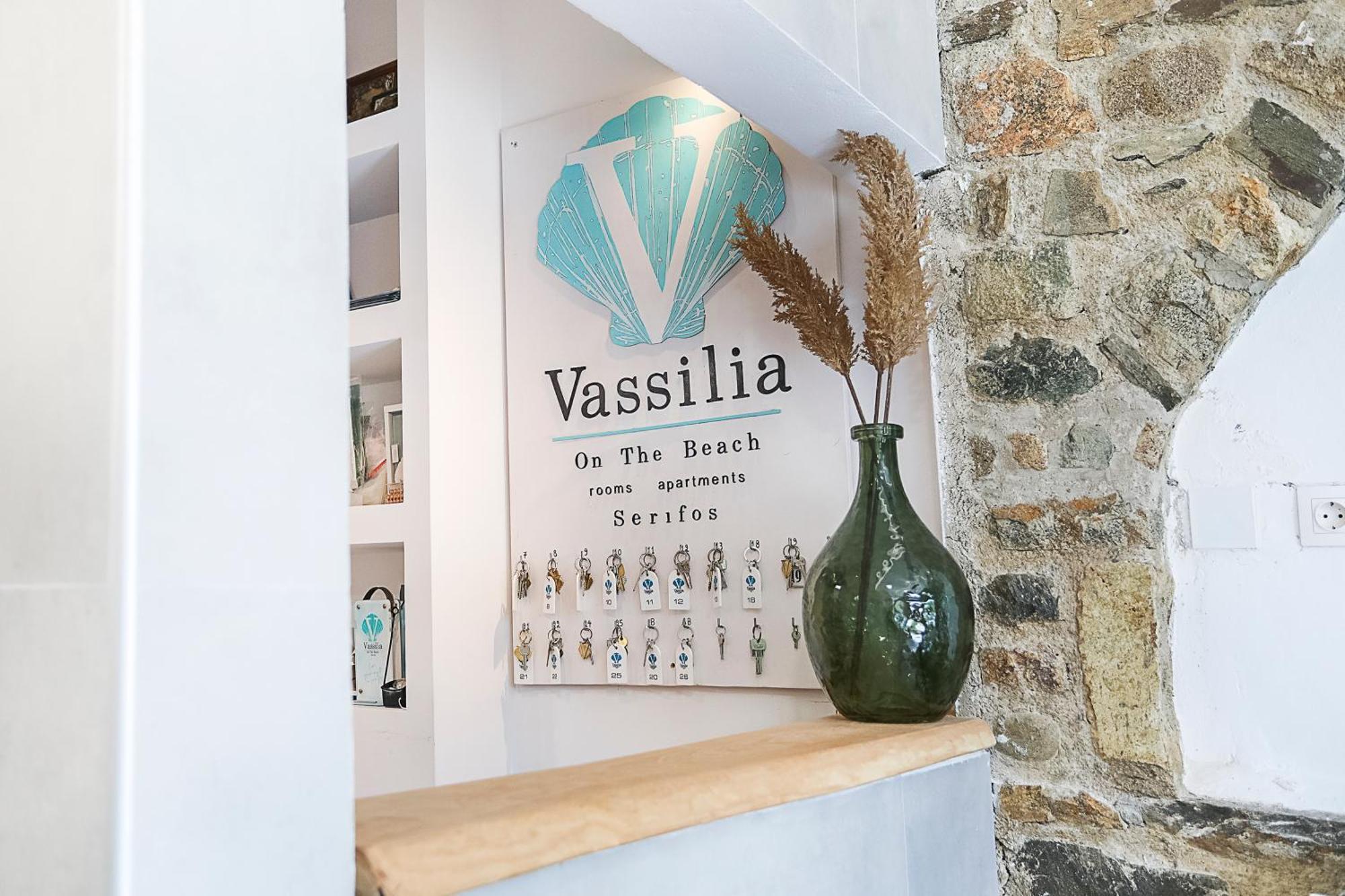 Vassilia On The Beach Serifos Λιβαδάκια Εξωτερικό φωτογραφία